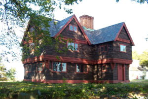  Antique Homes Early American Colonial with Medieval house form in Ipswich, Massachusetts