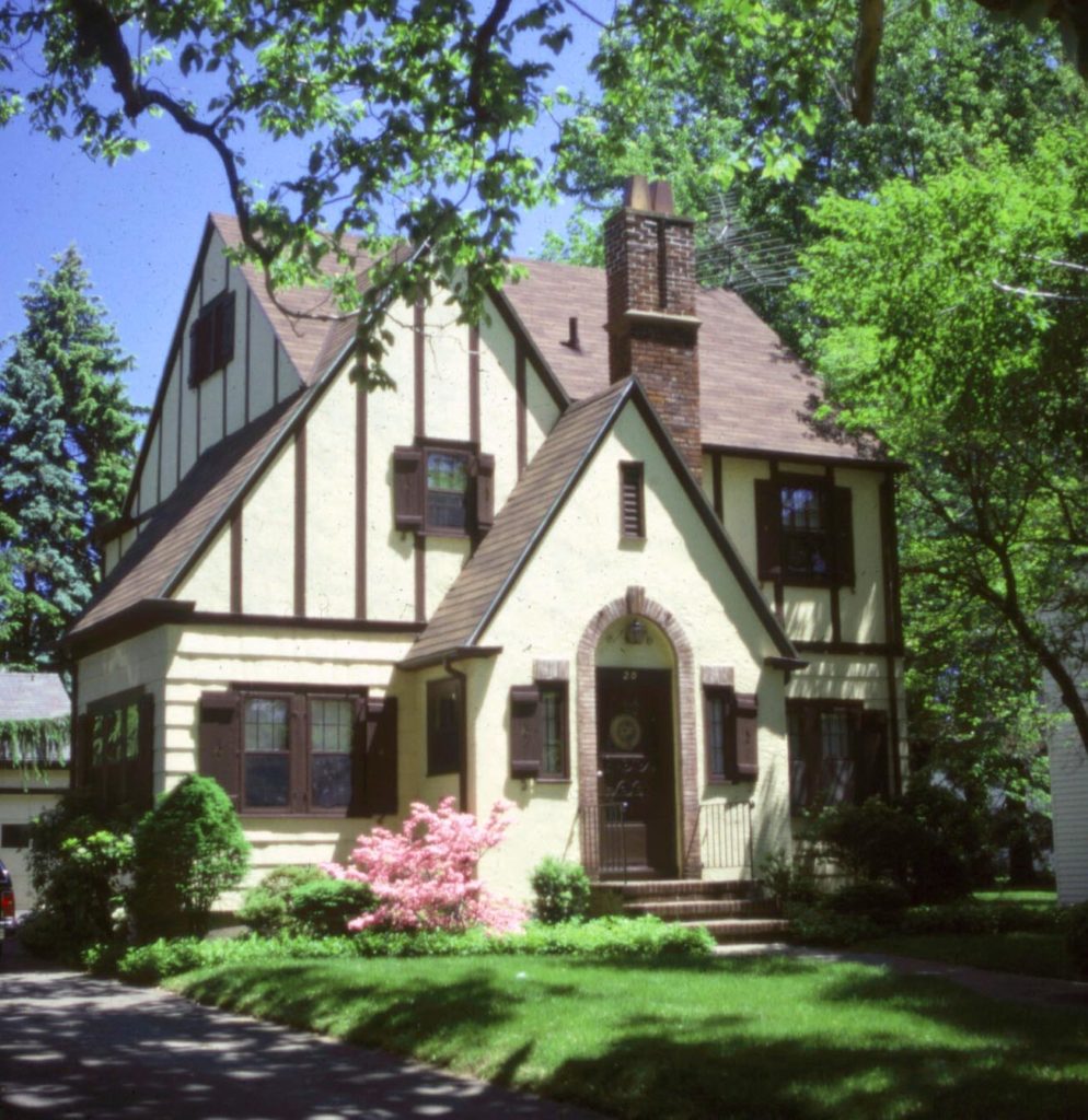 Antique homes Magazine Tudor Revival Style Half timber detailing