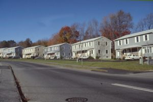 Densely built neighborhood