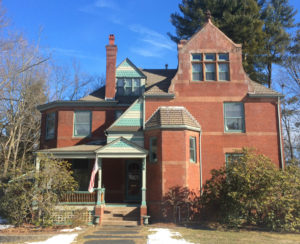 English style Queen Anne in Northampton, Massachusetts.