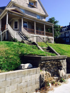 Worcester home before rehab with the Massachusetts Housing Initiative.