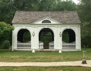 This folly is known as the Orangery.