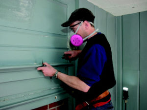 Caulk and repair gaps in your wood to prevent heat loss.