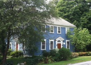 Early Georgian home on Western Avenue in Sherborn.