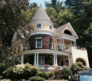 Delightful circa 1900 home includes every possible design element of the period