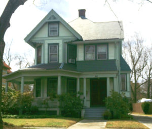 porch addition overwhelms original antique house