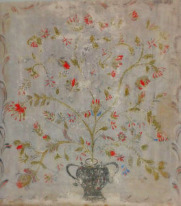 original freehand brushwork and freehand scrollwork